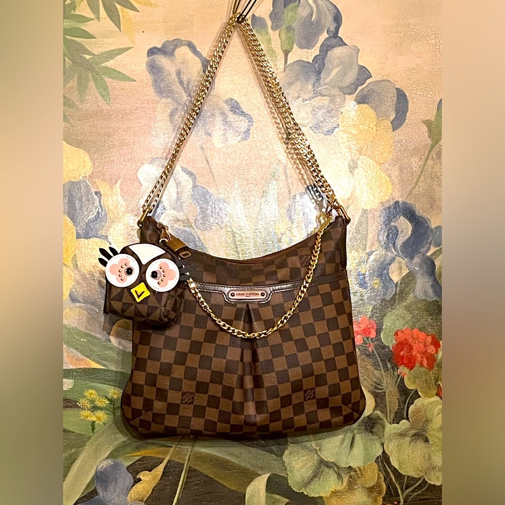 Damier Ebene Bloomsbury Bag by Louis Vuitton AUTHENTIC